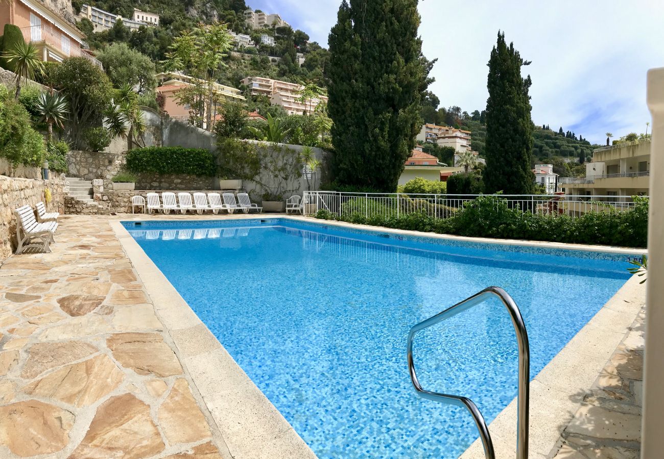 Apartment in Villefranche-sur-Mer - Amazing Sea View 2 Bdrs - Swimming Pool & Garage