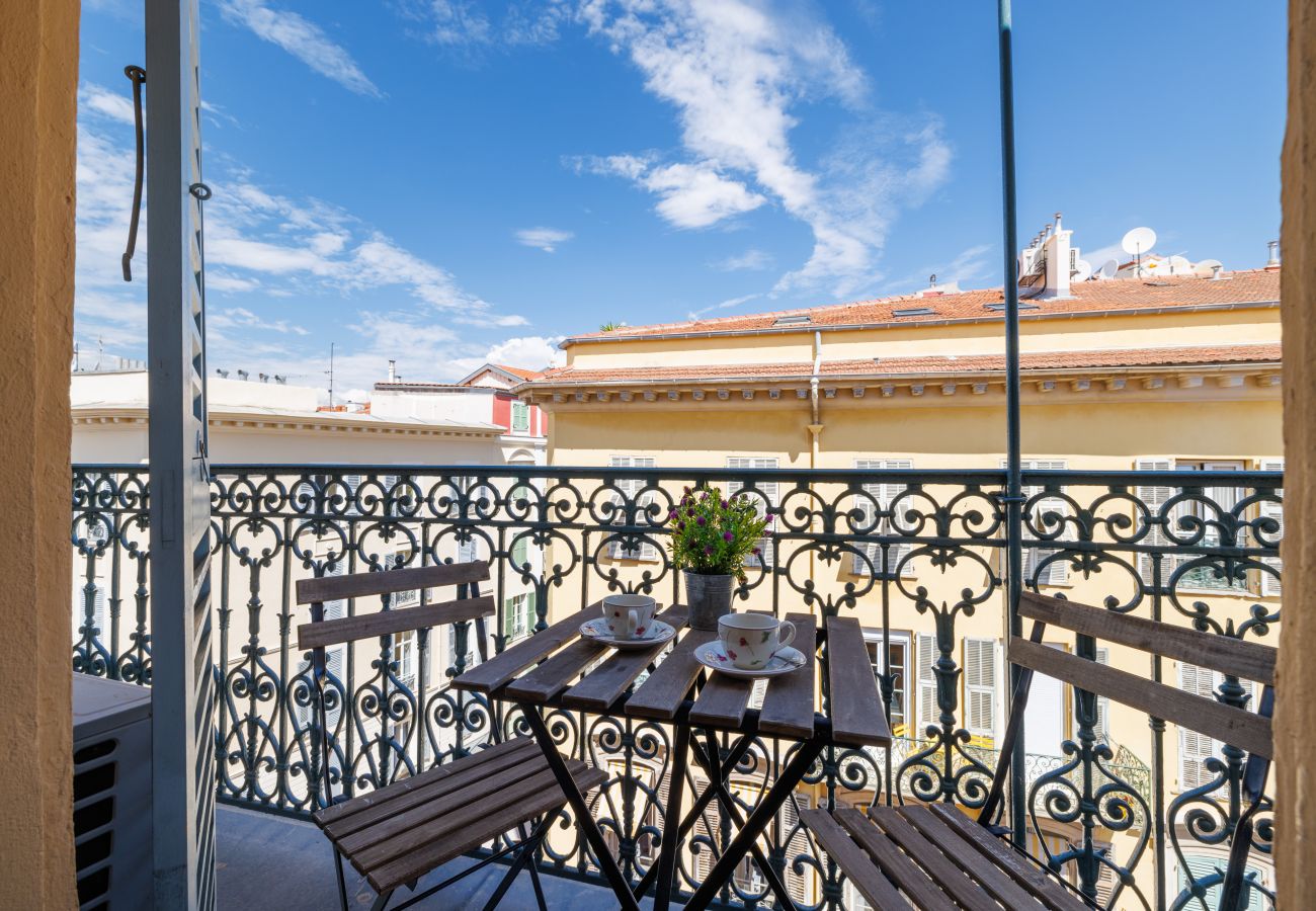 Apartment in Nice - Massena Street - 1 Bdr Duplex with AC & Parking