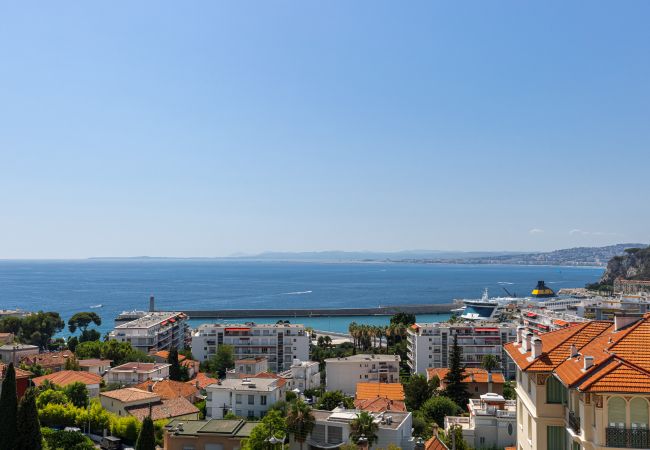 Apartment in Nice - Sea View, Parking & Wide Terraces - Incredible 2 Bdr Apartment in Nice - Sea View, Parking & Wide Terraces - Incredible 2 Bdr