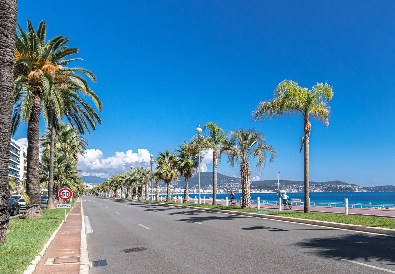 Apartment in Nice - Sea View - Large 2 Bdr Promenade des Anglais