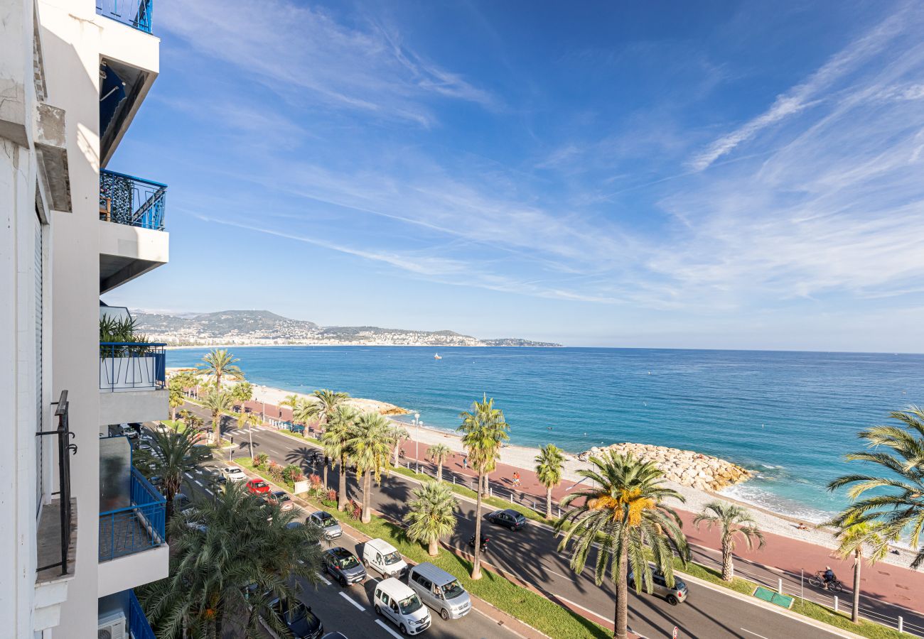 Apartment in Nice - Sea View - Large 2 Bdr Promenade des Anglais