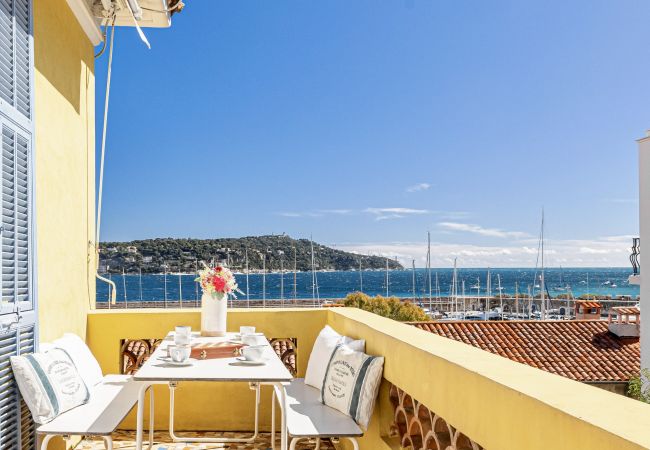  in Villefranche-sur-Mer - Sea View - 100m from Port Extraordinary 3 Bdr