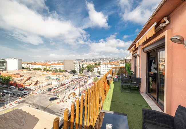 Apartment in Nice - Open Sky Terrace Lage 1 Bdr & Parking Apartment in Nice - Open Sky Terrace Lage 1 Bdr & Parking