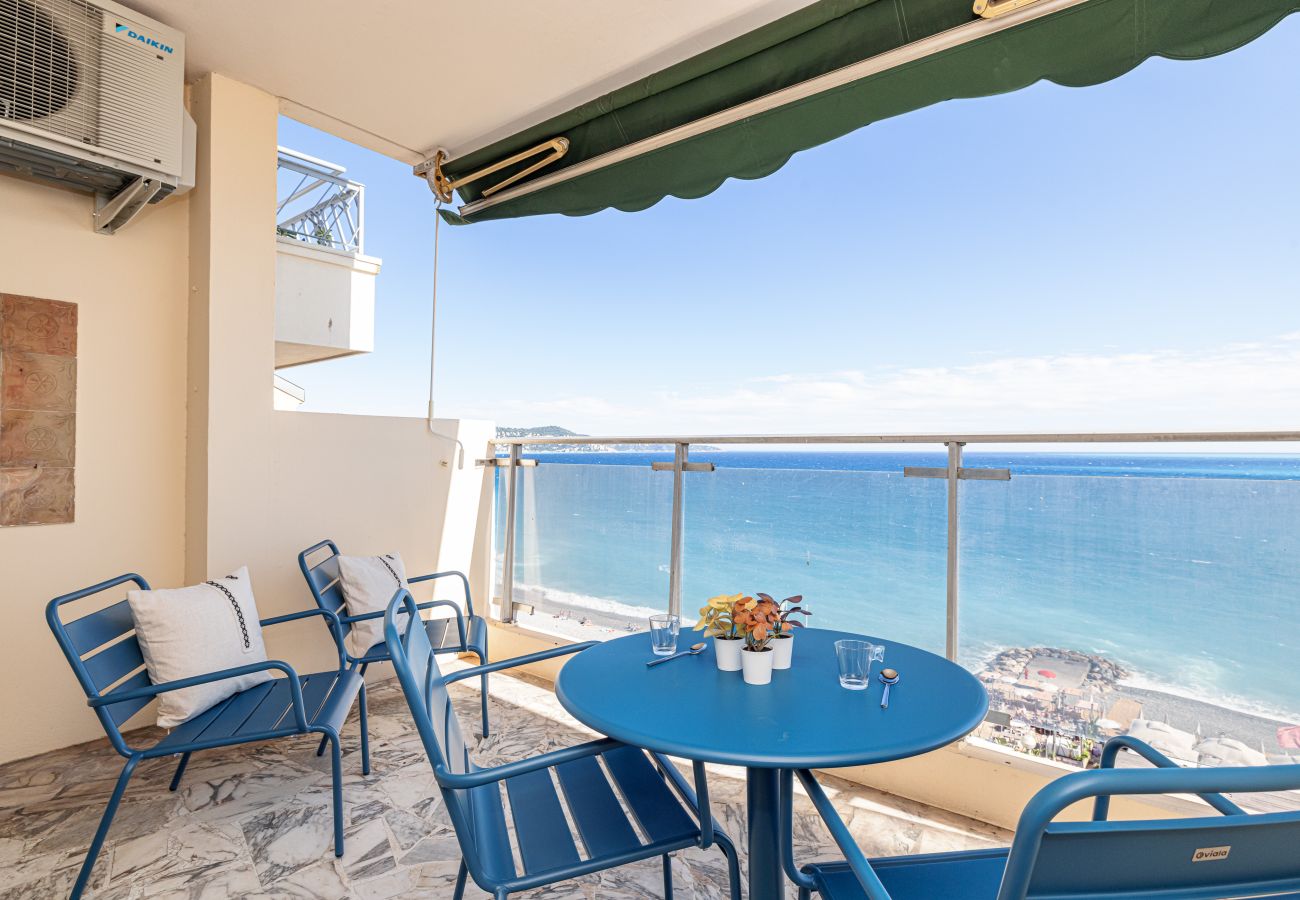 Apartment in Nice - Panoramic Sea View - 1 Bdr Promenade des Anglais