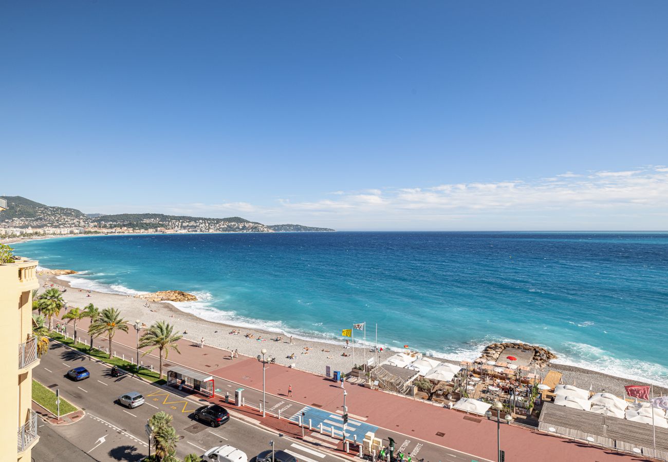 Apartment in Nice - Panoramic Sea View - 1 Bdr Promenade des Anglais