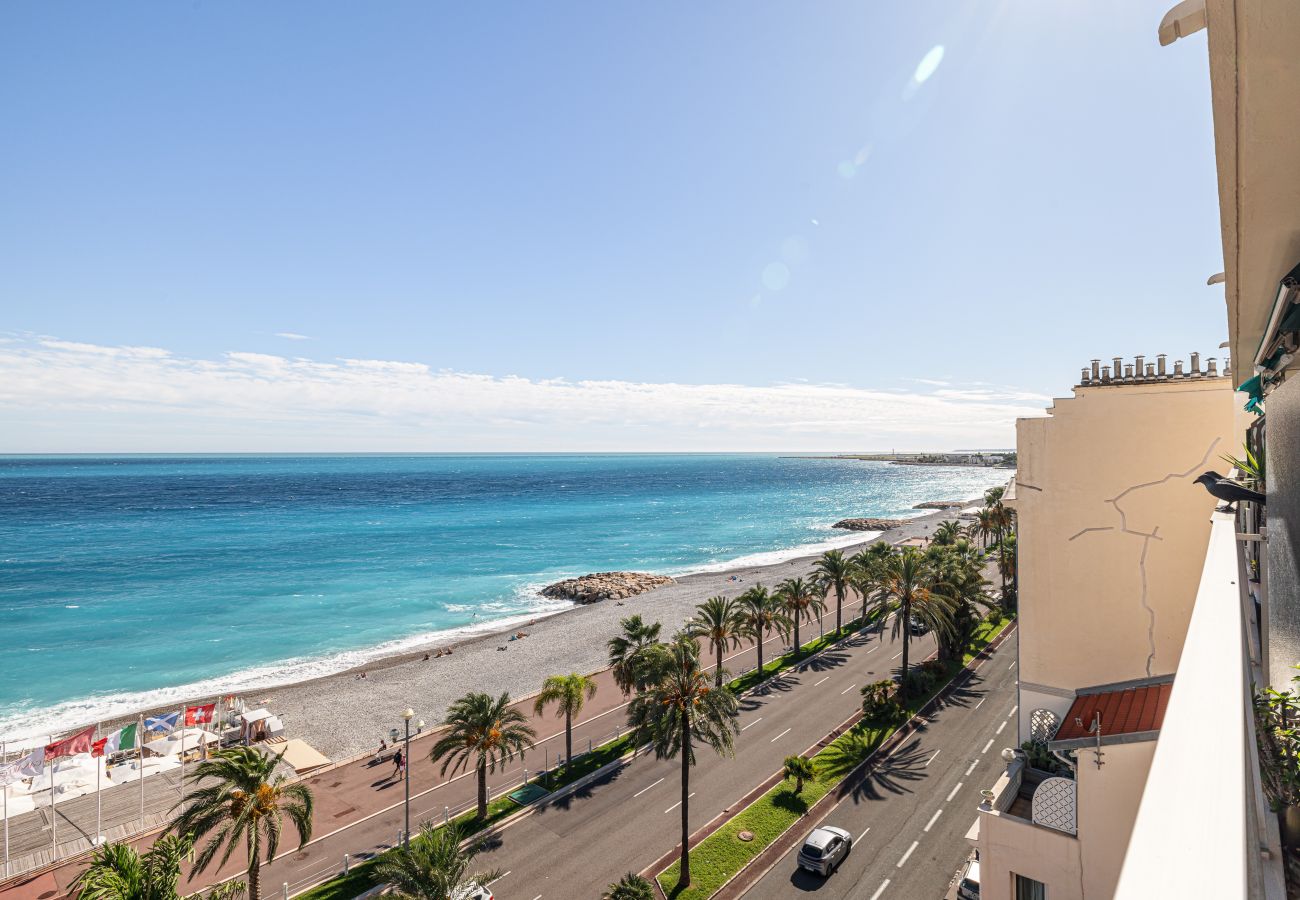 Apartment in Nice - Panoramic Sea View - 1 Bdr Promenade des Anglais