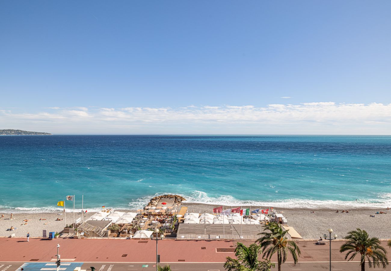 Apartment in Nice - Panoramic Sea View - 1 Bdr Promenade des Anglais