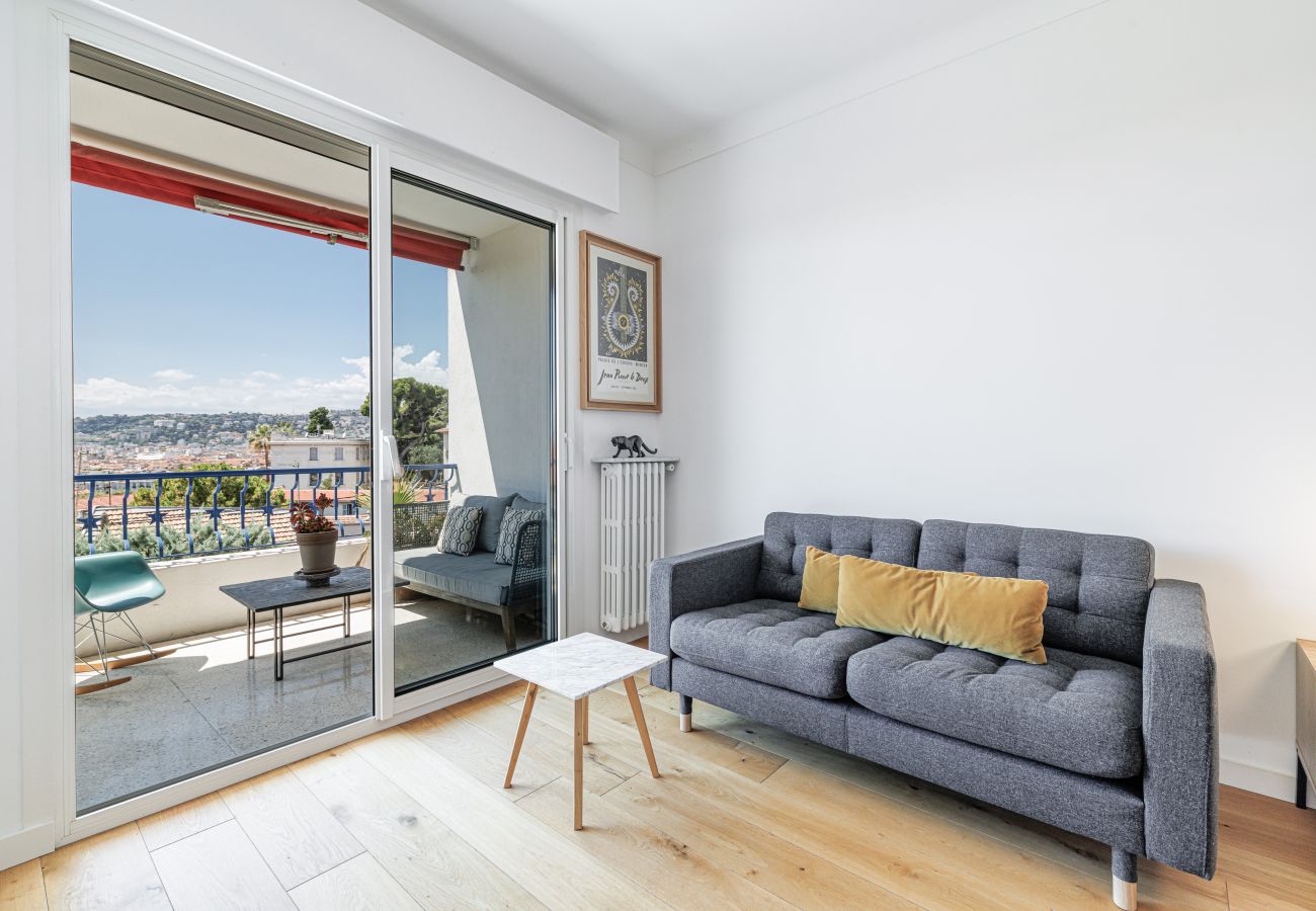 Apartment in Nice - Quiet & Open View - 1 Bdr Large Terrace