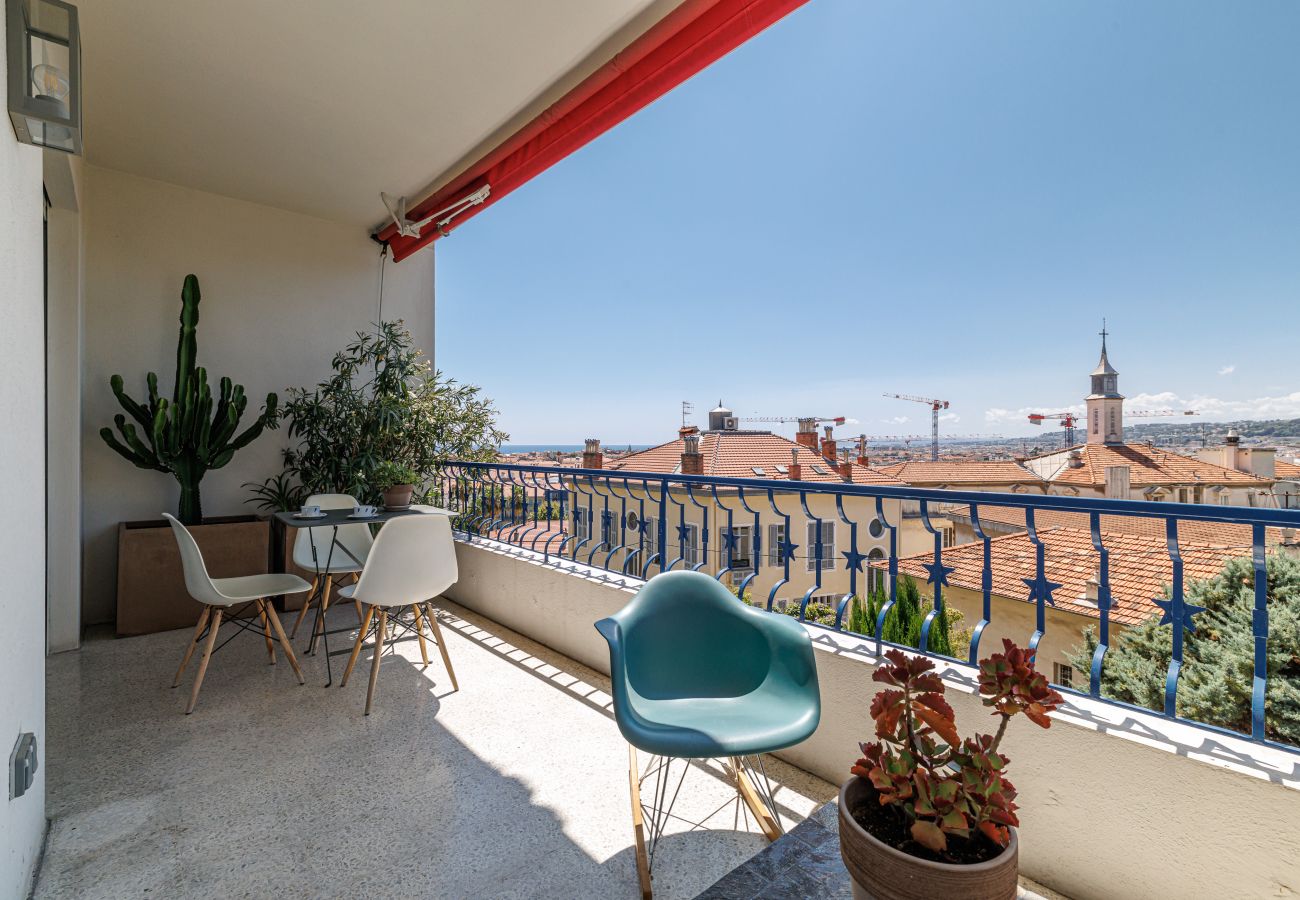 Apartment in Nice - Quiet & Open View - 1 Bdr Large Terrace