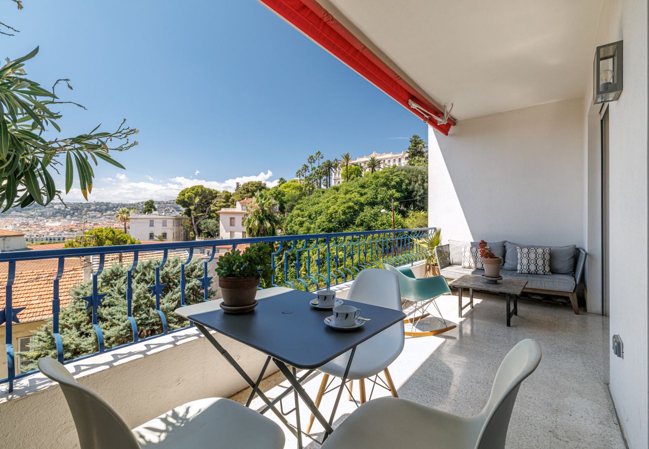 Apartment in Nice - Quiet & Open View - 1 Bdr Large Terrace