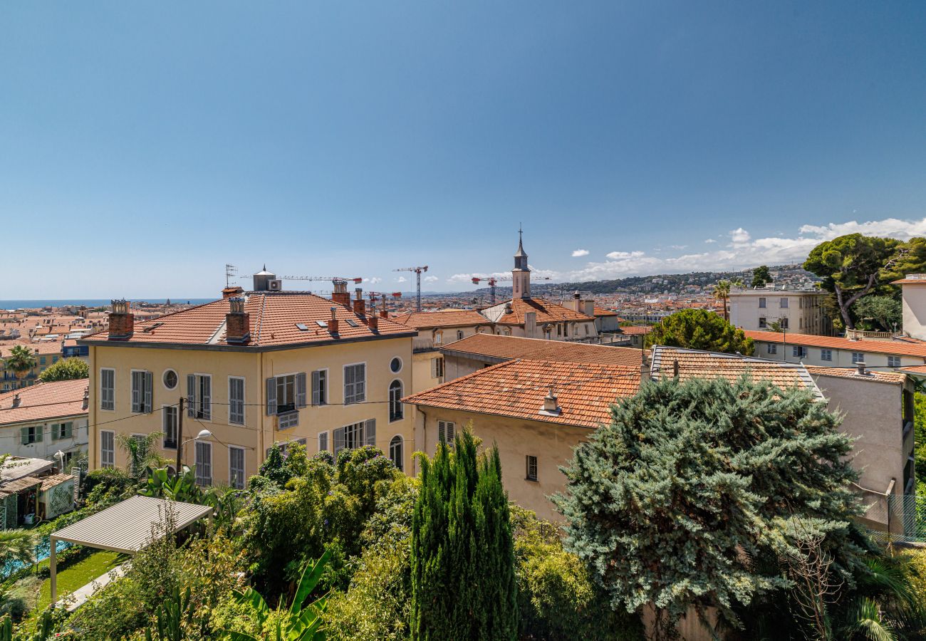 Apartment in Nice - Quiet & Open View - 1 Bdr Large Terrace