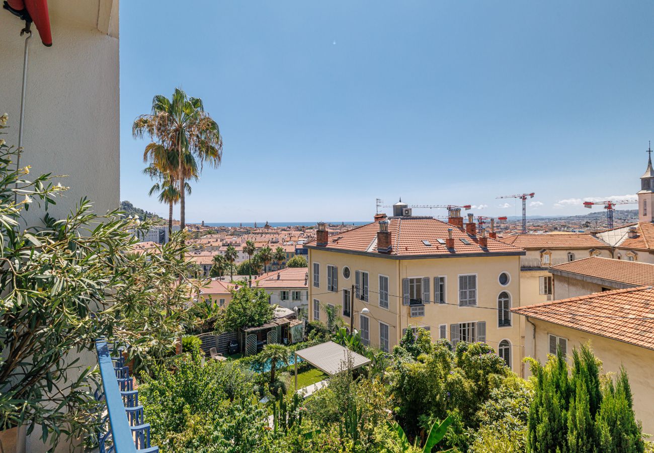 Apartment in Nice - Quiet & Open View - 1 Bdr Large Terrace