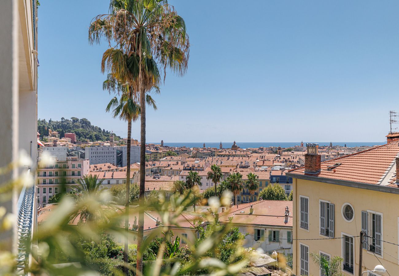 Apartment in Nice - Quiet & Open View - 1 Bdr Large Terrace