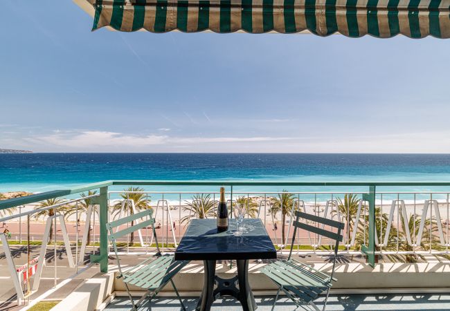 Apartment in Nice - Panoramic Sea View - 1 Bdr Promenade des Anglais
