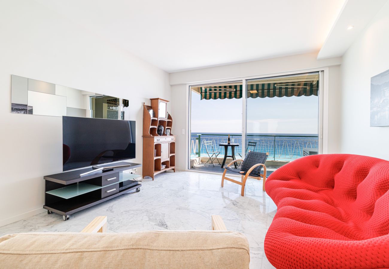 Apartment in Nice - Panoramic Sea View - 1 Bdr Promenade des Anglais