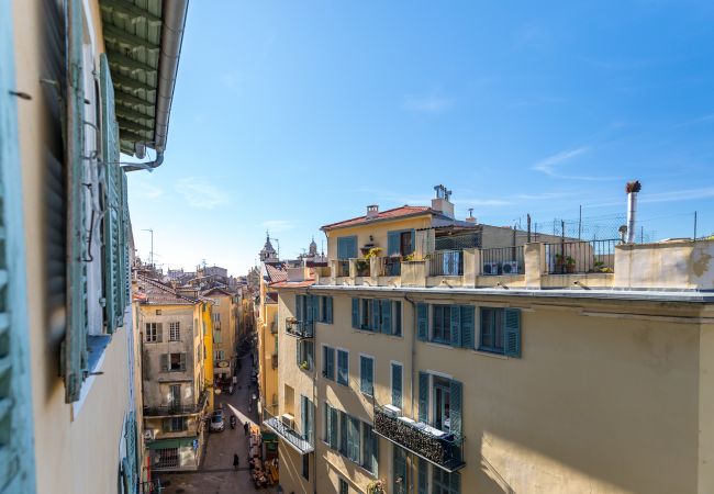 Appartement à Nice - Joli 2 Pièces Vieille Ville – Vue sur les jardins Appartement à Nice - Joli 2 Pièces Vieille Ville – Vue sur les jardins