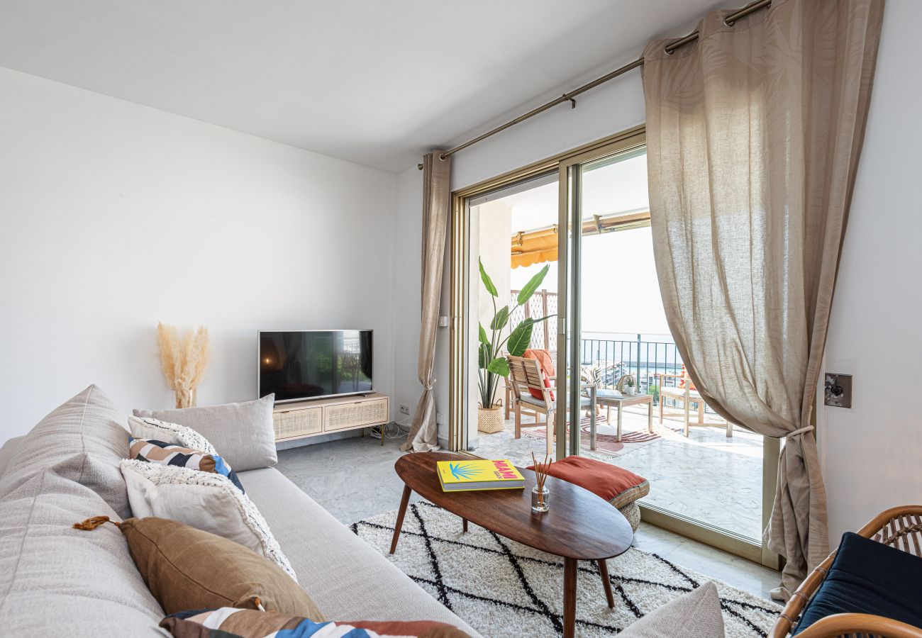 Appartement à Nice - Vue Mer, Parking & Grandes Terrasses - Superbe 3 Pièces