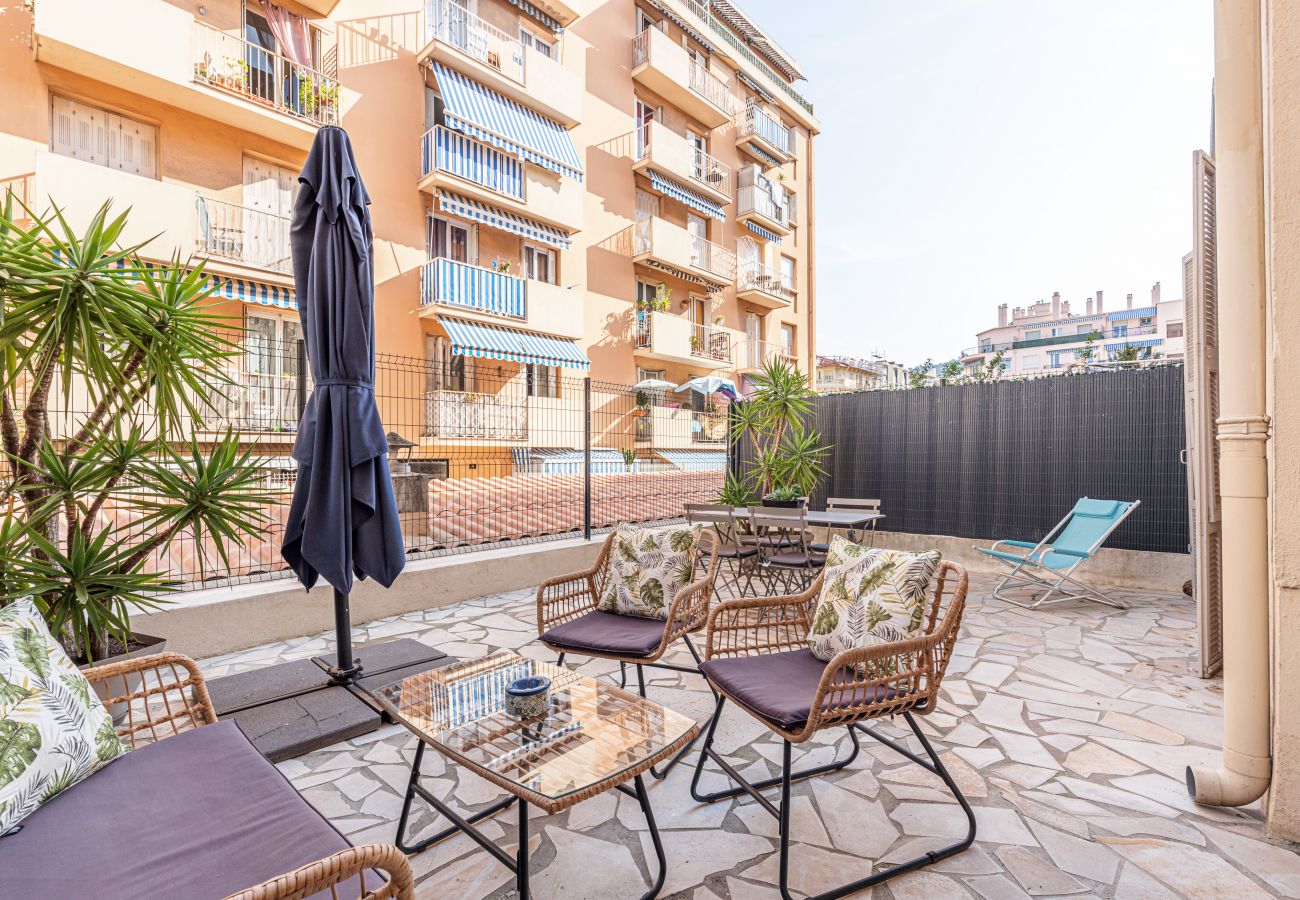 Appartement à Nice - Large Terrasse 2 Pièces proche Place Garibaldi