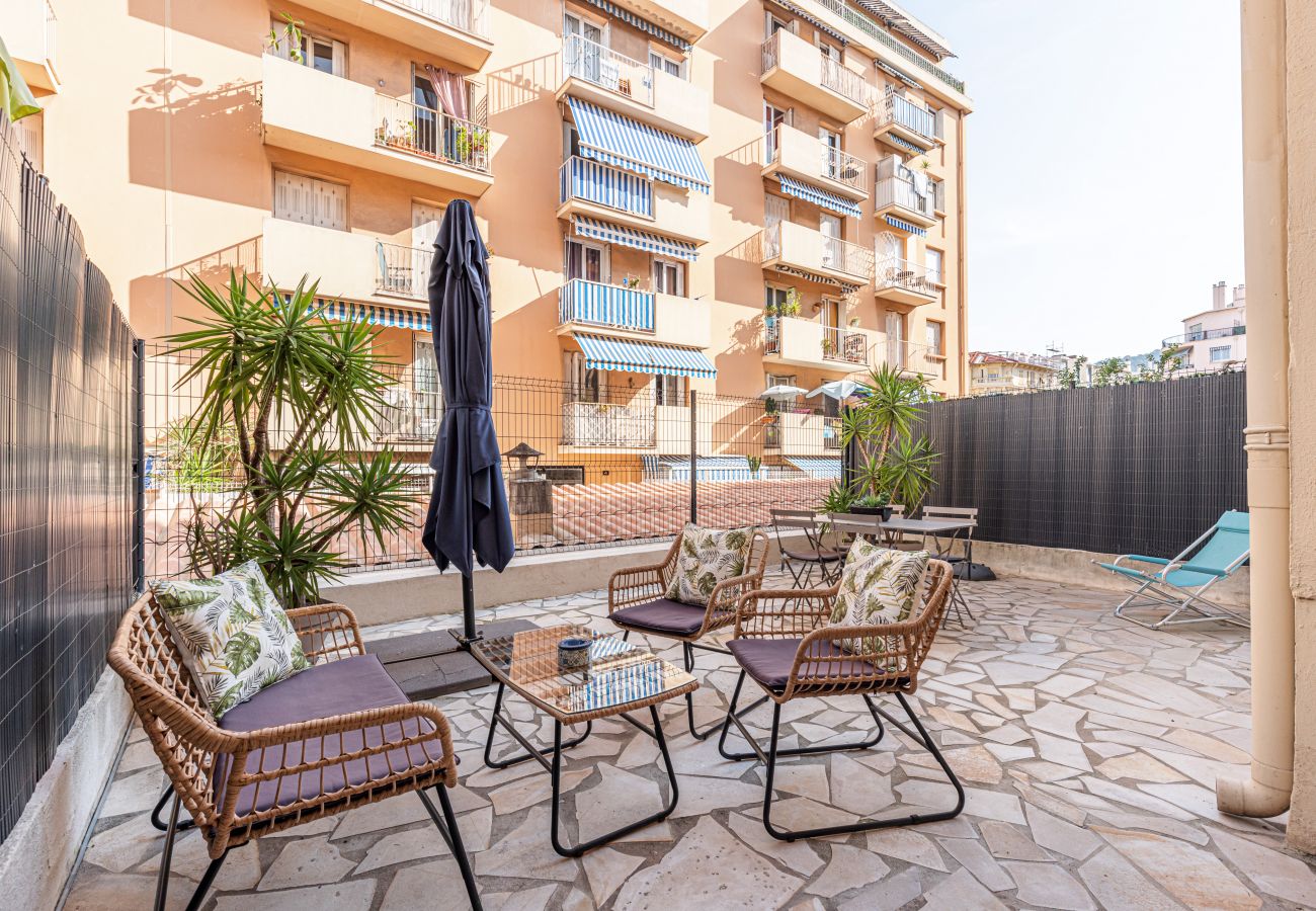 Appartement à Nice - Large Terrasse 2 Pièces proche Place Garibaldi