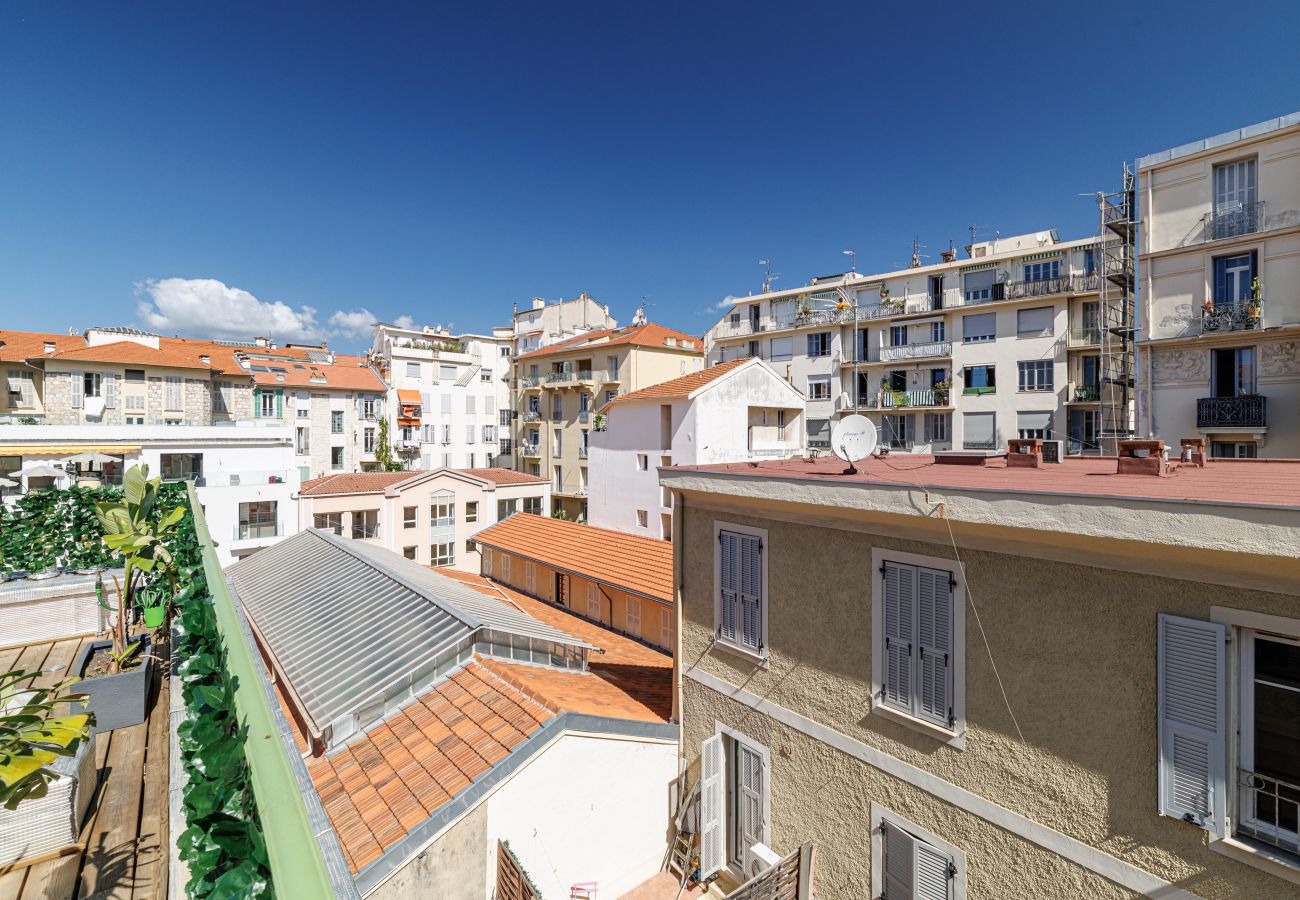 Appartement à Nice - Grande Terrasse Plein Ciel - 2 Pièces