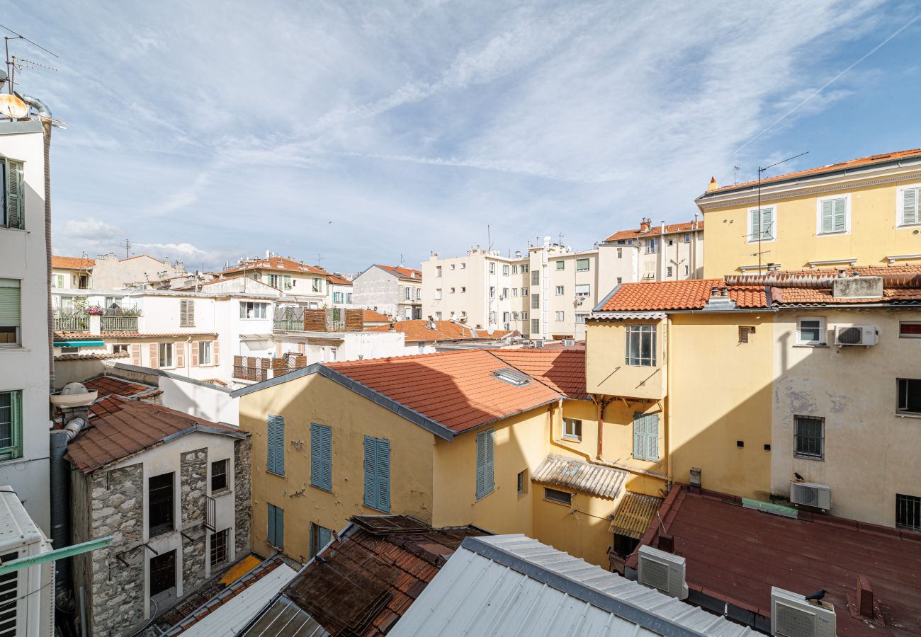 Appartement à Nice - Grand 4 Pièces Central Climatisé - Carré d'Or